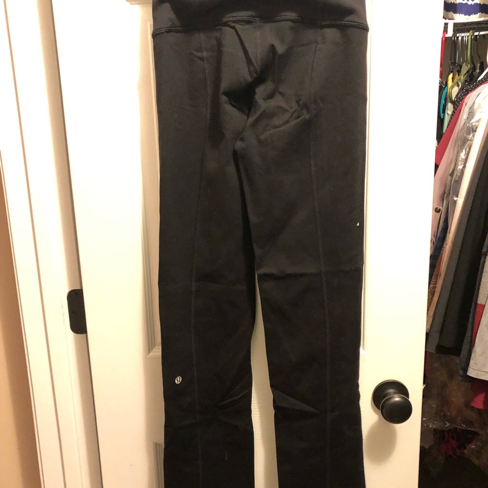 Lululemon boot cut maternity leggings